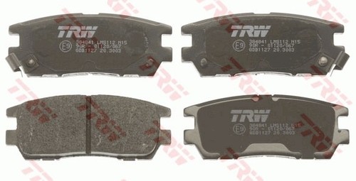Trw gdb1127 kit - -, pastiglie